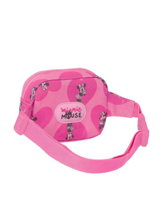 Minnie Mouse Kinder Bauchtasche Rosa 14cmx4cmx11cmcm