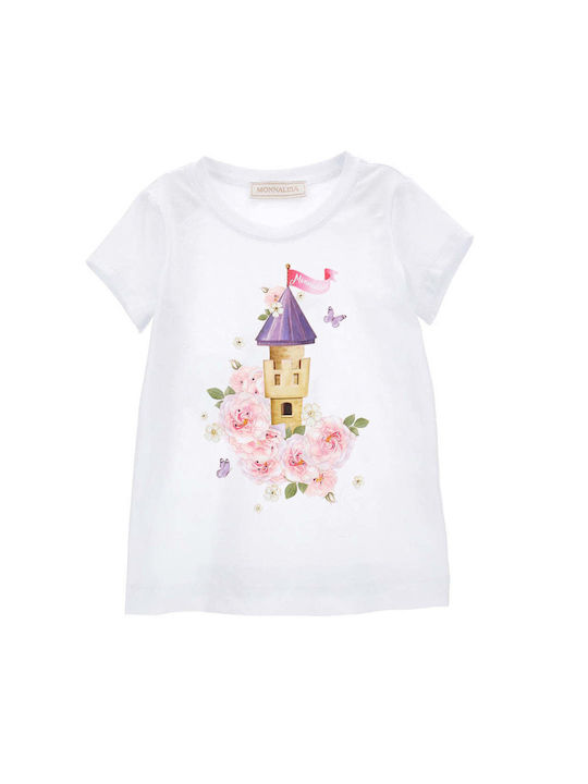 Monnalisa Kids T-shirt White