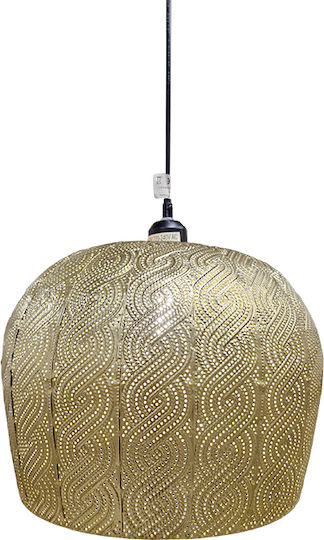 Zaros HT605-G Hängelampe Gold 36x31x31cm Zaros HT605-G Hängelampe Gold 36x31x31cm