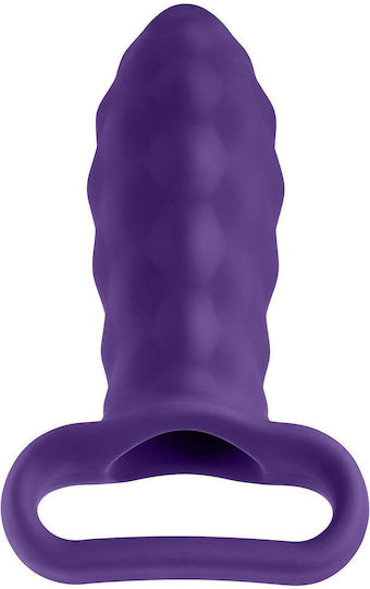 FemmeFunn Πρωκτική Σφήνα με Δόνηση Μωβ 20.2cm