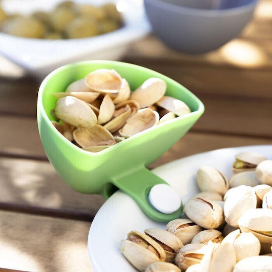InnovaGoods Cliperitive Μπωλ Σερβιρίσματος Στρογγυλό Πλαστικό Κίτρινο με Διάμετρο 7.5εκ. 4τμχ