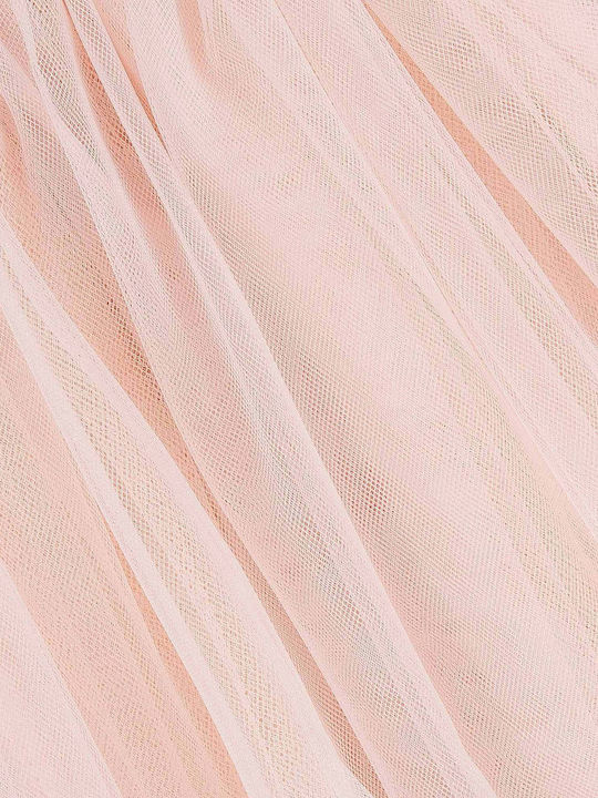 Children's Dress Sleeveless Tulle Pink