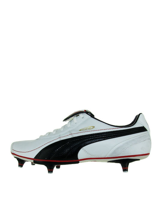 PUMA King XL SG SG Ποδοσφαιρικά Παπούτσια με Τάπες Λευκά PUMA King XL SG SG Ποδοσφαιρικά Παπούτσια με Τάπες Λευκά