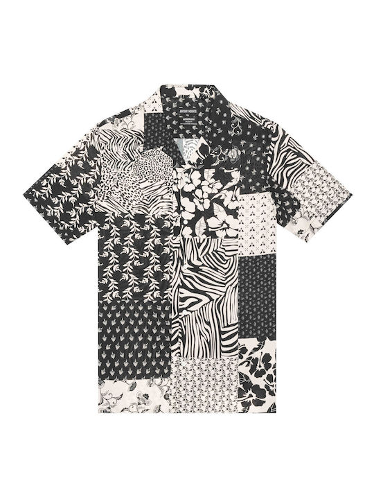 Antony Morato Men's Shirt Short Sleeve Black