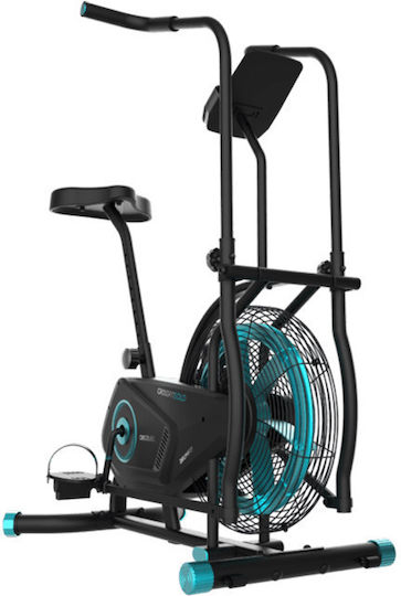 Cecotec DrumFit CrossFit 2000 Eolo Ποδήλατο Spinning με Αντίσταση Αέρα και Ροδάκια