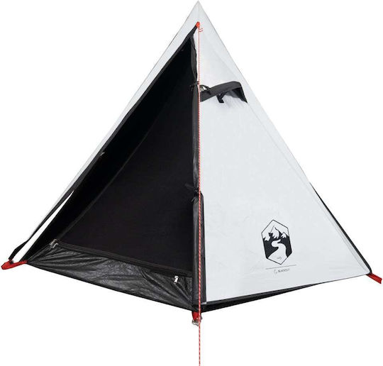 vidaXL Summer Camping Tent White with Double Cloth for 2 People 267x154x112cm