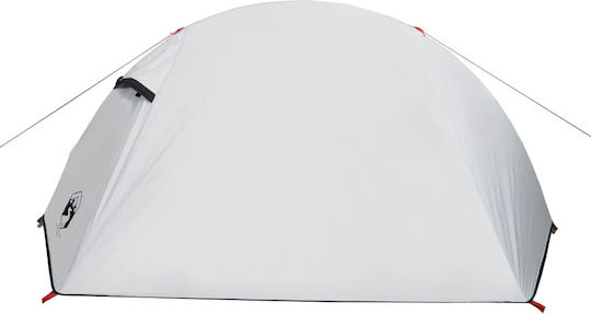 vidaXL Summer Camping Tent White with Double Cloth for 2 People 267x154x112cm