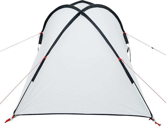 vidaXL Summer Camping Tent White For 2 People 222x120x110cm