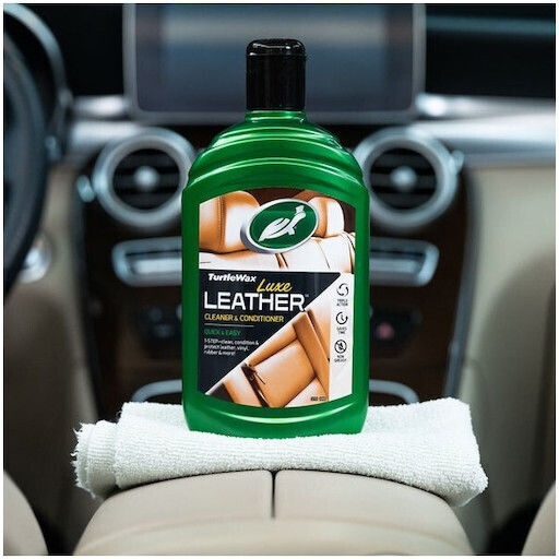 Turtle Wax Αλοιφή Καθάρισμα / Γυάλισμα για Δερμάτινα Μέρη Luxe 500ml