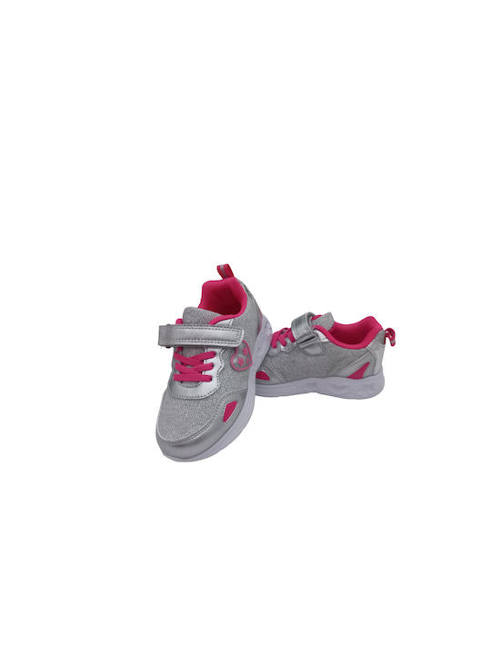 Bacio & Bacio Kinder-Sneaker mit Lichtern Gray