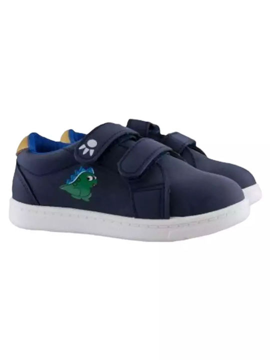 Kinder Sneakers mit Klettverschluss Marineblau