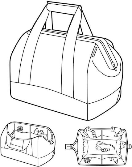 Reisenthel Sack Voyage White Fabric L48xW29xH39.5cm