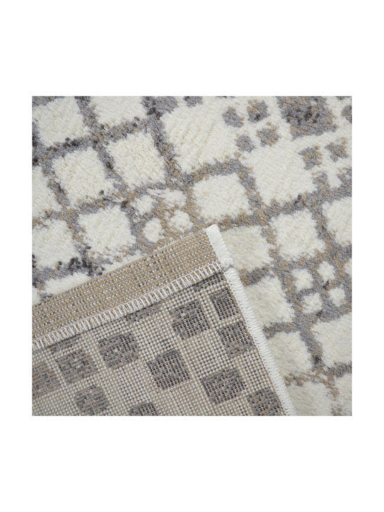 Saray Home Χαλί Ορθογώνιο Shaggy Γούνινο Καφέ 120x170cm