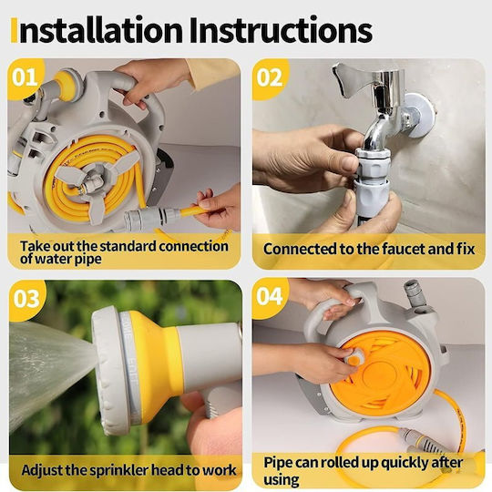 Rocky Mountain Automatic Watering Wind with Hose 15m