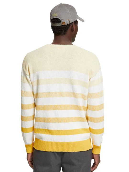 Scotch & Soda Herren Langarm-Pullover Yellow (yellow)