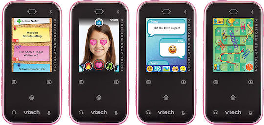 Vtech MP3 Player (4GB) με LCD Οθόνη Αφής 2.4" Ροζ 80-549254