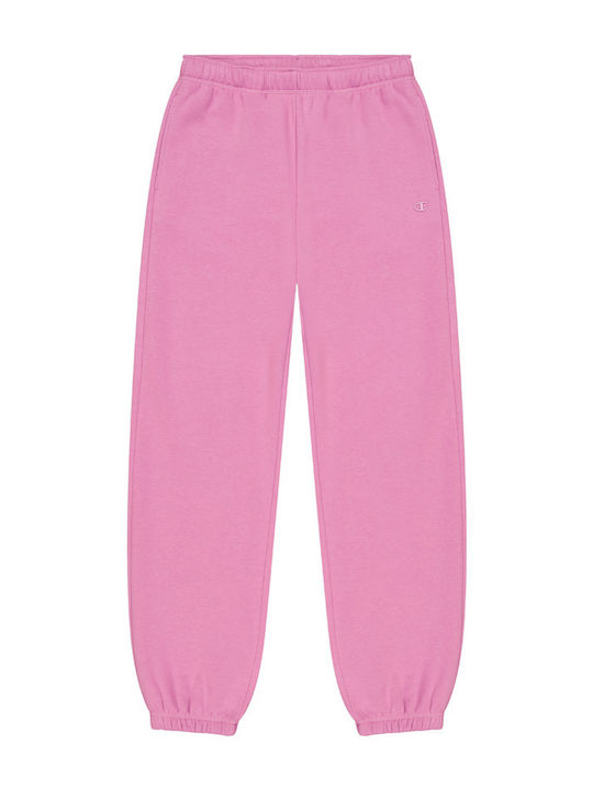 Champion Rochester Pantaloni de trening pentru femei cu cauciuc Pink