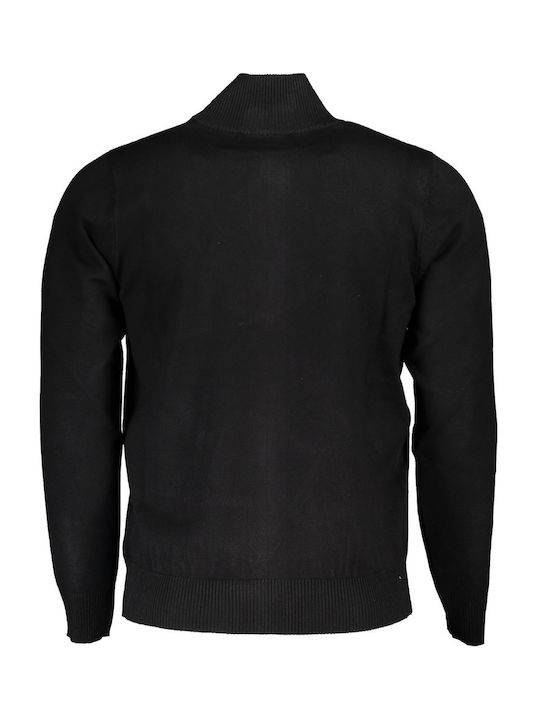 U.S.Grand Polo Club Men's Cardigan BLACK