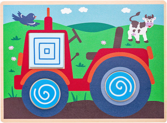 Woodyland Jucărie de Sortare a Formelor Shape Sorter din Lemn