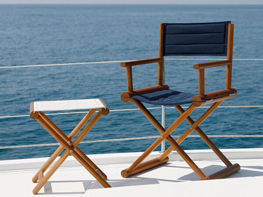 Marine Business Director Chair Cover Blue Navy Blue 63x42cm