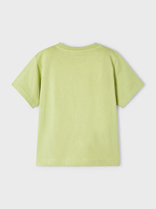 Kids' T-shirt Green Rolling Aloe