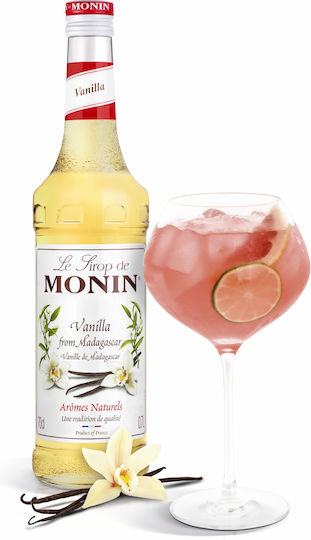 Monin Syrup for Cocktails with Flavor Madagascar vanilla 1000ml