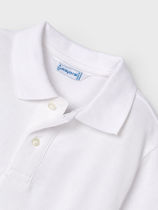 Kids' Polo Short Sleeve White