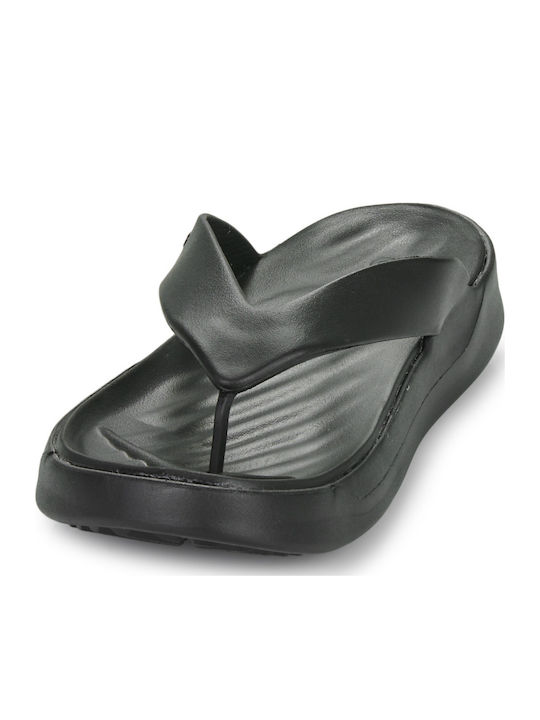 Getaway Women's Platform Flip Flops Black