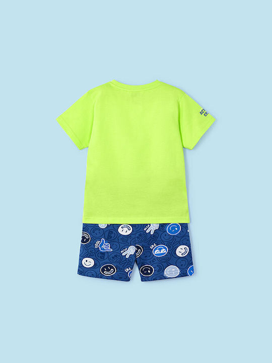 Mayoral Kids Set with Shorts Summer 2pcs Green