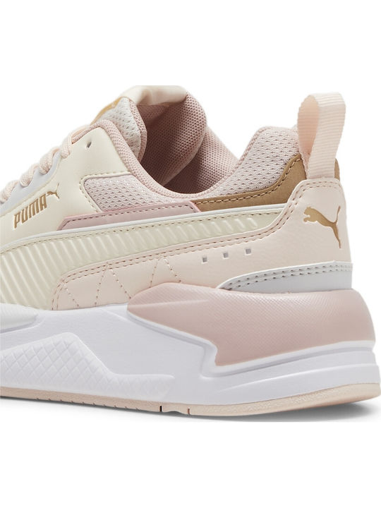 X-ray 2 Square Chunky Sneakers Beige