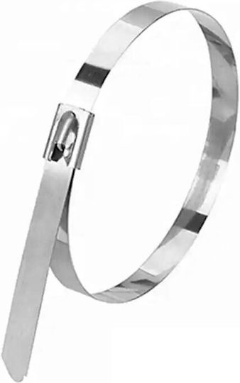 Cable Ties Plastic 200mmx4.6mm In Gray Colour 100pcs DA128