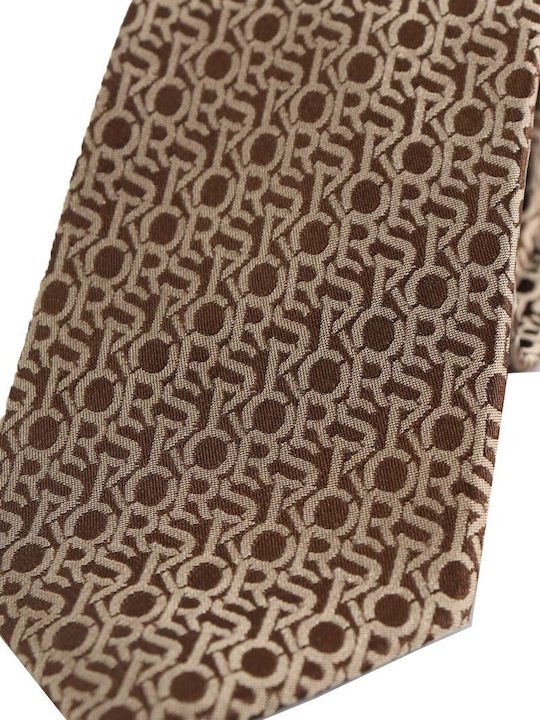 Michael Kors Men's Tie Printed in Beige Color