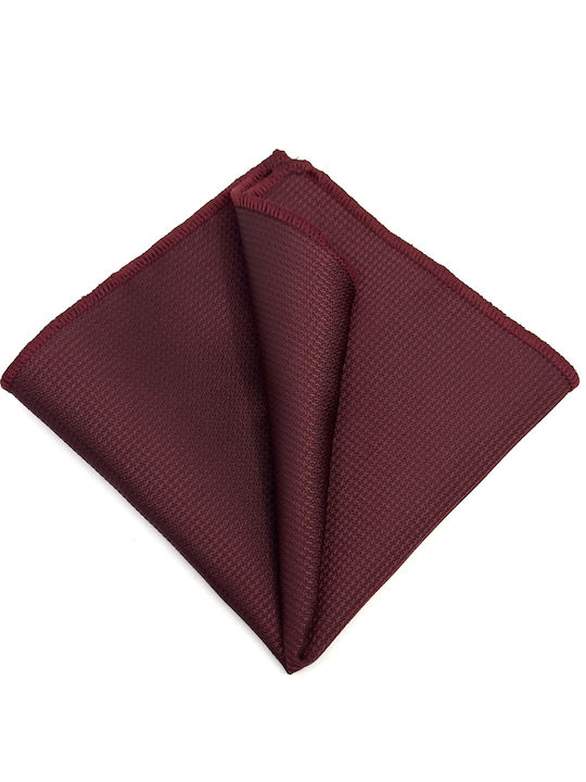 Legend Accessories Men's Tie Set Printed in Burgundy Color