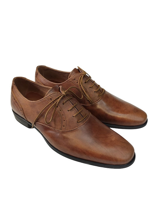 Northway Men's Leather Dress Shoes Tabac Brown