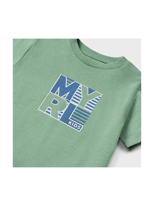 Mayoral Kinder-T-Shirt Grün