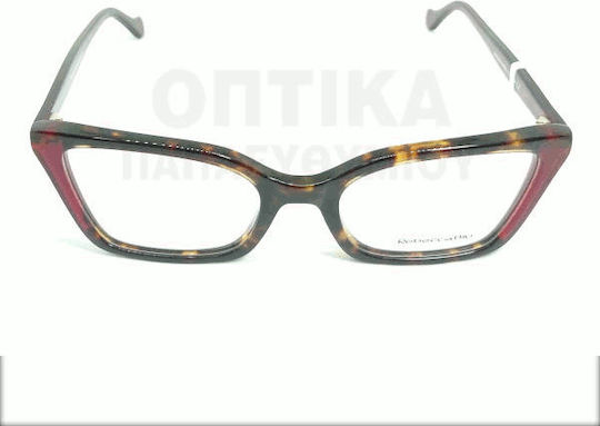 Rebecca Blu Rn06 Damen Acetat Schmetterling Braun RB7856 RN06