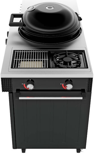Lugano 570 G EVO II Gasgrill mit 2 cm 9.5kW und Seitenbrenner