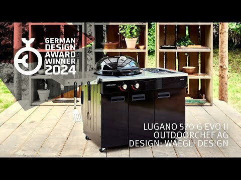 Lugano 570 G EVO II Gasgrill mit 2 cm 9.5kW und Seitenbrenner