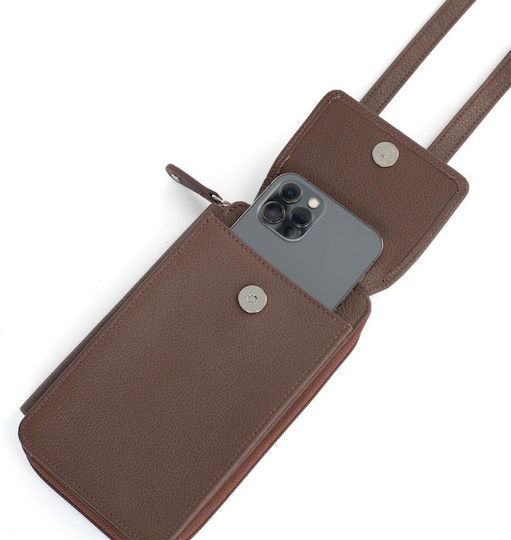 Hexagona Desk Stand for Mobile in Brown color 28242-04