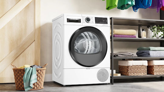Bosch Serie 6 Uscător de rufe 8kg A+++ cu pompă de căldură