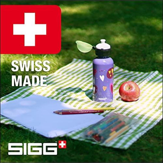 Sigg Sticlă Pentru Copii Din Aluminiu Cu Capac Pop-up 400ml