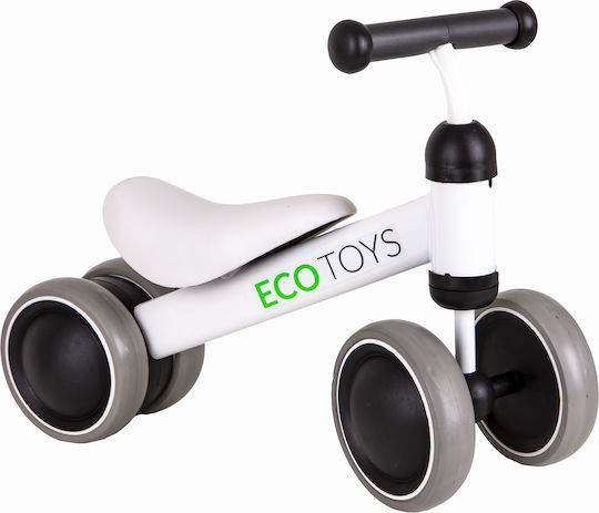 Ecotoys Παιδικό Ποδήλατο Ισορροπίας Walk-on Walker Λευκό