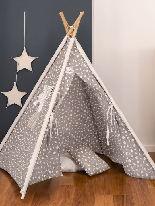 Mother Baby Kids Indian Teepee Play Tent 109-30 Gray