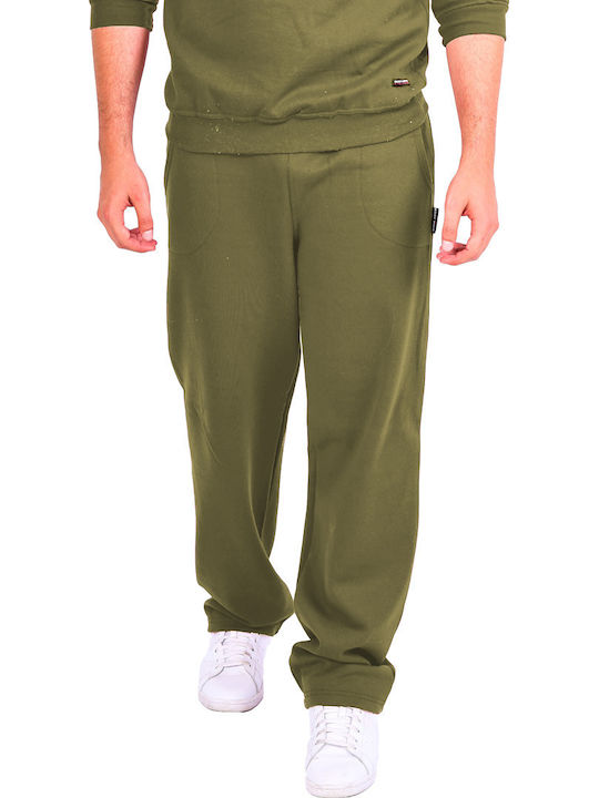 Sweatpants with Elastic Khaki