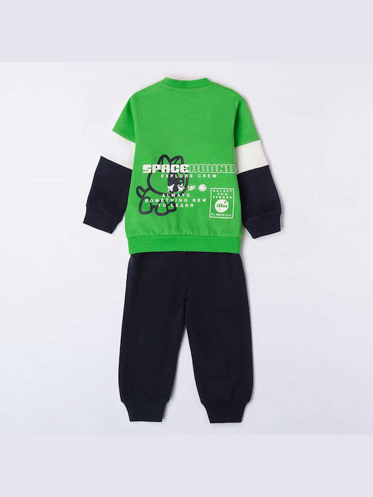 iDO Kids Sweatpants Set Green 2pcs