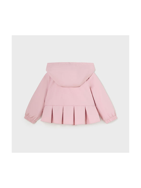 Mayoral Kinderjacke Winddicht mit Kapuze Pink