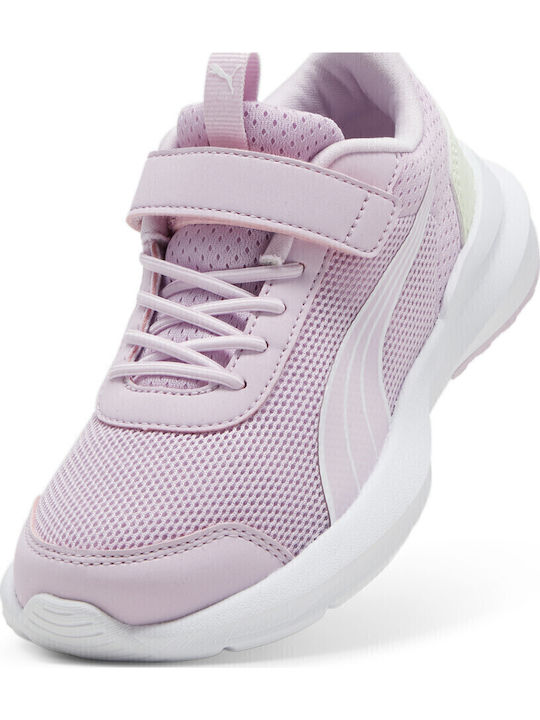 AC+ PS Kinder Sneakers mit Klettverschluss Rosa