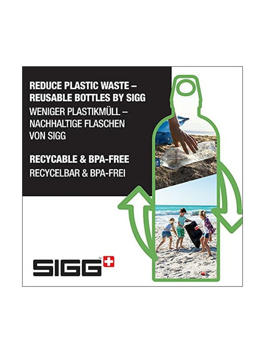 Sigg Aluminum Water Bottle 600ml Black