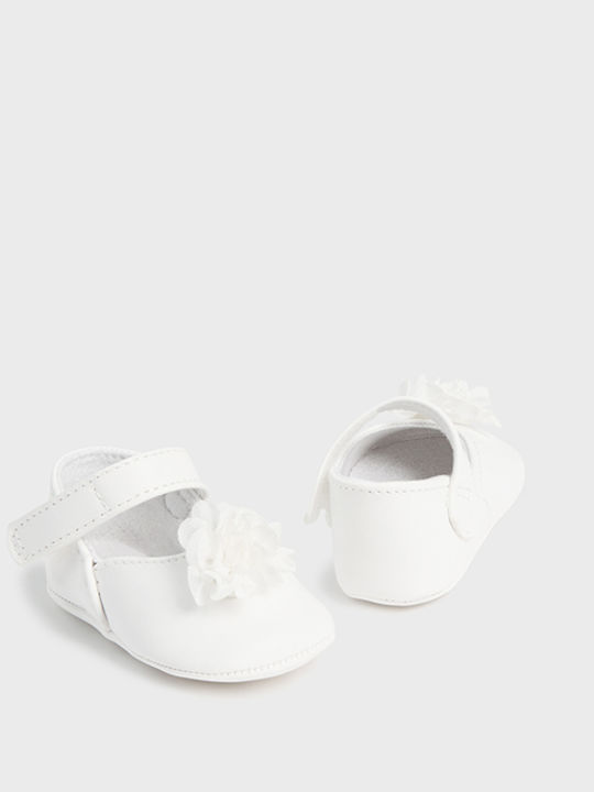Mayoral Baby Ballerinas White