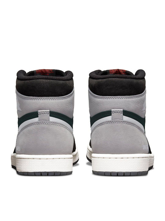 Air  1 High Element Herren Stiefel Black / Chile Red / Particle Grey / Sail